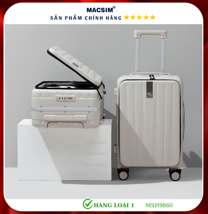 Vali cao cấp Macsim Hanke MSH9860 - Hàng loại 1