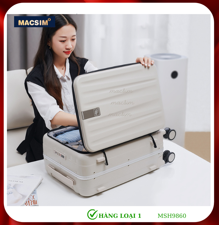 Vali cao cấp Macsim Hanke MSH9860 - Hàng loại 1