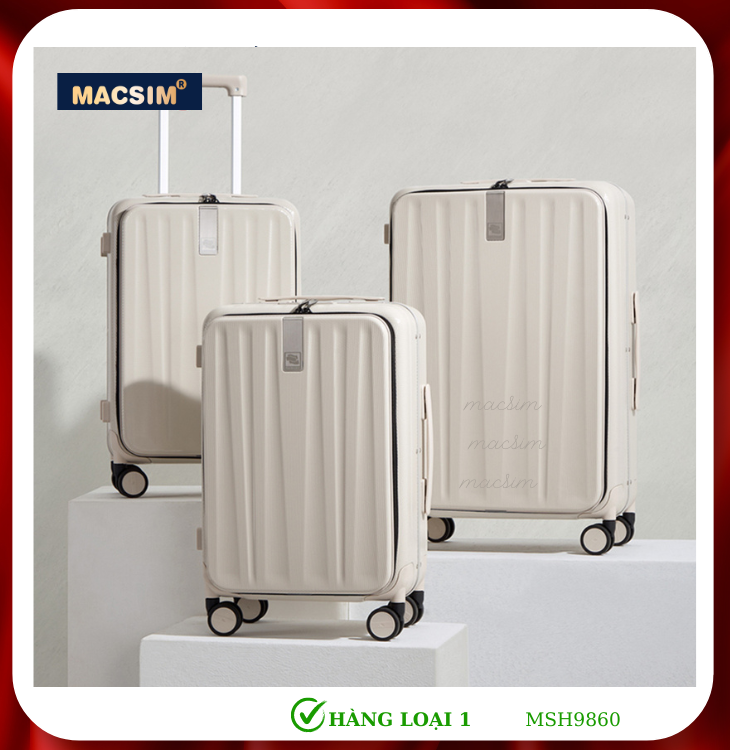 Vali cao cấp Macsim Hanke MSH9860 - Hàng loại 1