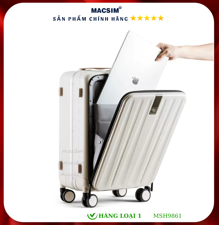 Vali cao cấp Macsim Hanke MSH9861 - Hàng loại 1