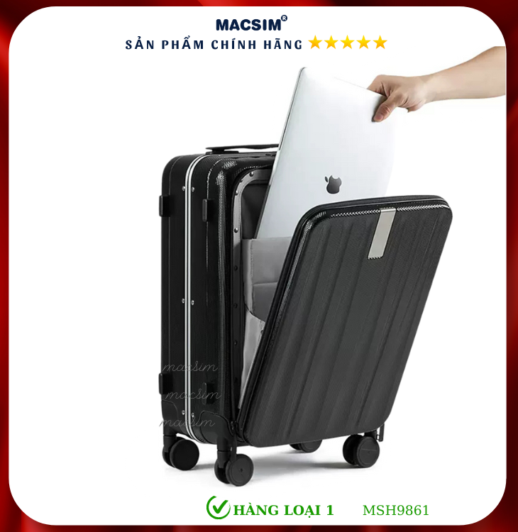 Vali cao cấp Macsim Hanke MSH9861 - Hàng loại 1