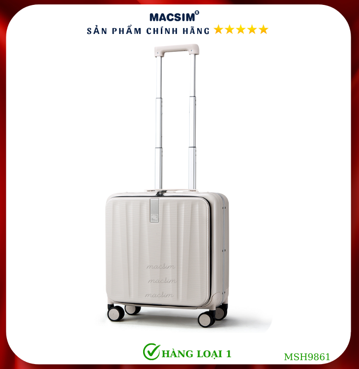 Vali cao cấp Macsim Hanke MSH9861 - Hàng loại 1