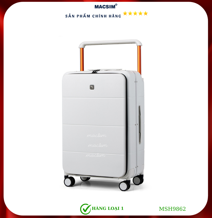 Vali cao cấp Macsim Hanke MSH9862 - Hàng loại 1