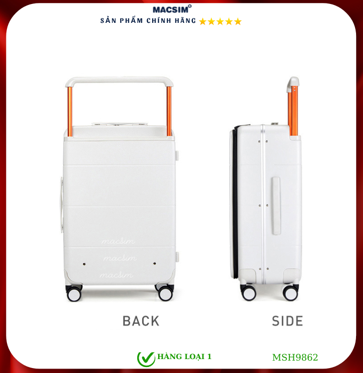 Vali cao cấp Macsim Hanke MSH9862 - Hàng loại 1