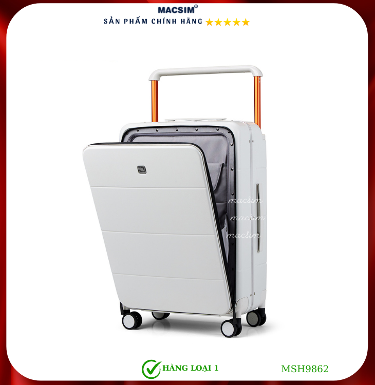 Vali cao cấp Macsim Hanke MSH9862 - Hàng loại 1