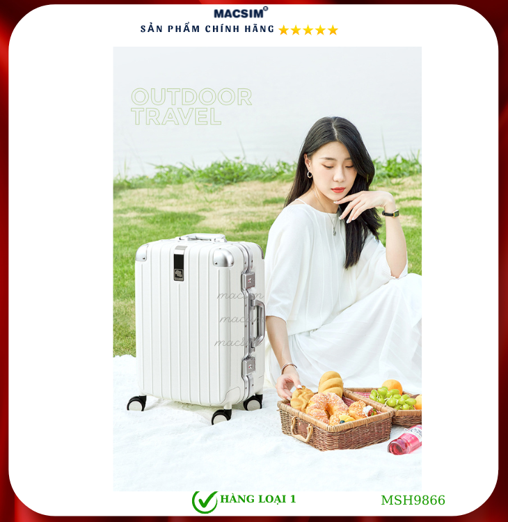 Vali cao cấp Macsim Hanke MSH9866 - Hàng loại 1