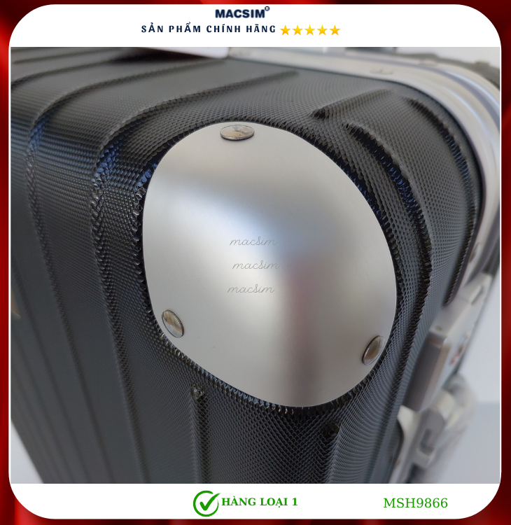 Vali cao cấp Macsim Hanke MSH9866 - Hàng loại 1