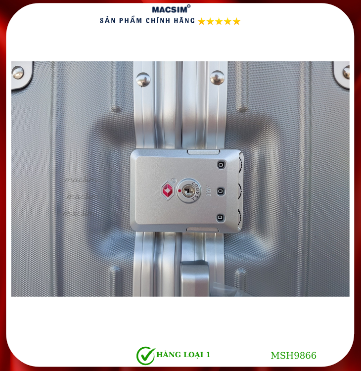 Vali cao cấp Macsim Hanke MSH9866 - Hàng loại 1