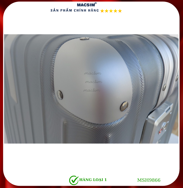 Vali cao cấp Macsim Hanke MSH9866 - Hàng loại 1