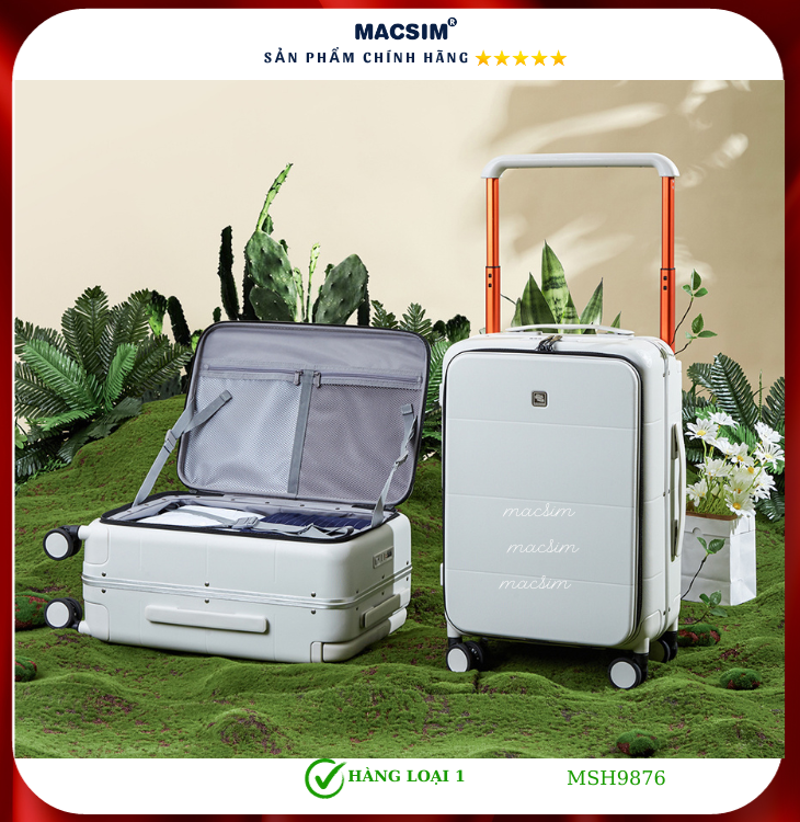 Vali cao cấp Macsim Hanke MSH9876 - Hàng loại 1