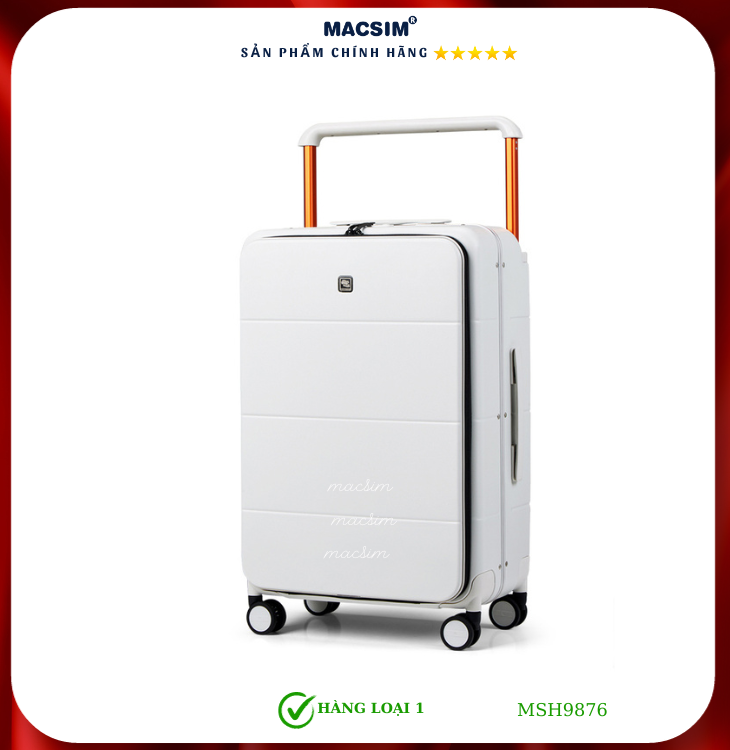 Vali cao cấp Macsim Hanke MSH9876 - Hàng loại 1