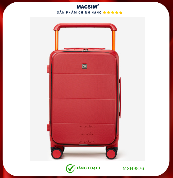 Vali cao cấp Macsim Hanke MSH9876 - Hàng loại 1