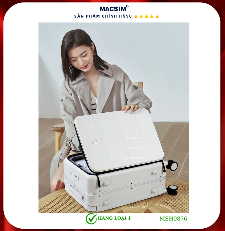 Vali cao cấp Macsim Hanke MSH9876 - Hàng loại 1