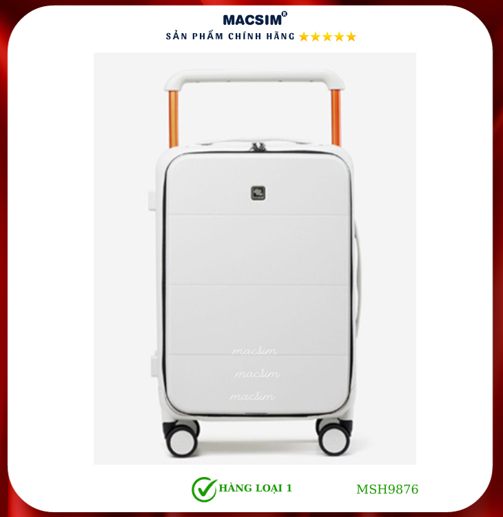 Vali cao cấp Macsim Hanke MSH9876 - Hàng loại 1