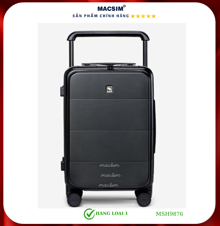 Vali cao cấp Macsim Hanke MSH9876 - Hàng loại 1