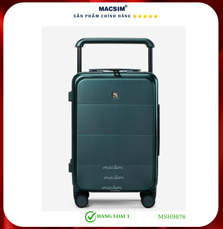 Vali cao cấp Macsim Hanke MSH9876 - Hàng loại 1