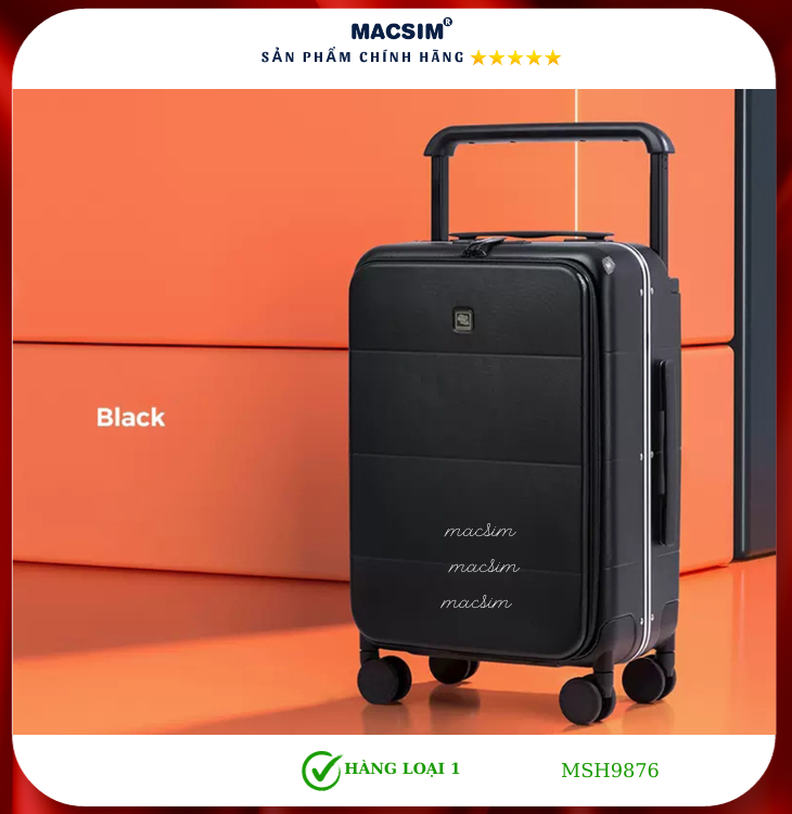 Vali cao cấp Macsim Hanke MSH9876 - Hàng loại 1