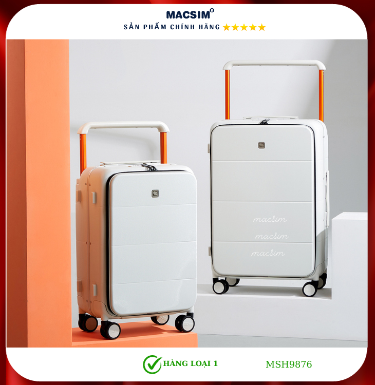 Vali cao cấp Macsim Hanke MSH9876 - Hàng loại 1