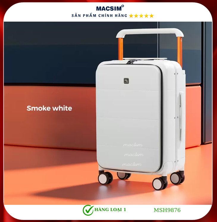 Vali cao cấp Macsim Hanke MSH9876 - Hàng loại 1