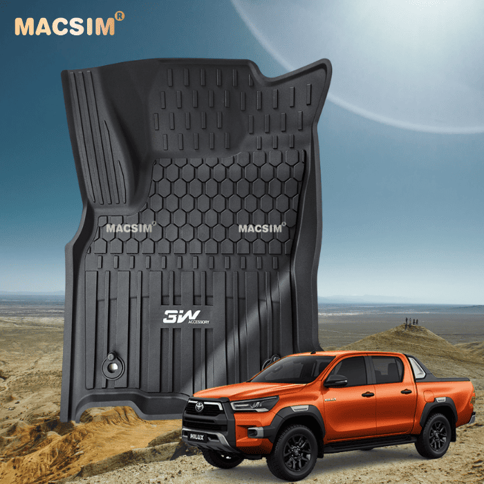 Thảm nhựa nguyên sinh ô tô Toyota Hilux 2026+ Macsim 3W