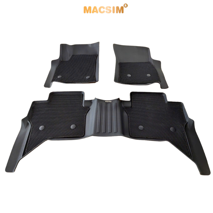 Thảm Lót Sàn Ô Tô Toyota Hilux 2026+ Macsim – 2 Lớp cao su, Chuẩn Phom, Sử dụng lâu dài(Mã 03)