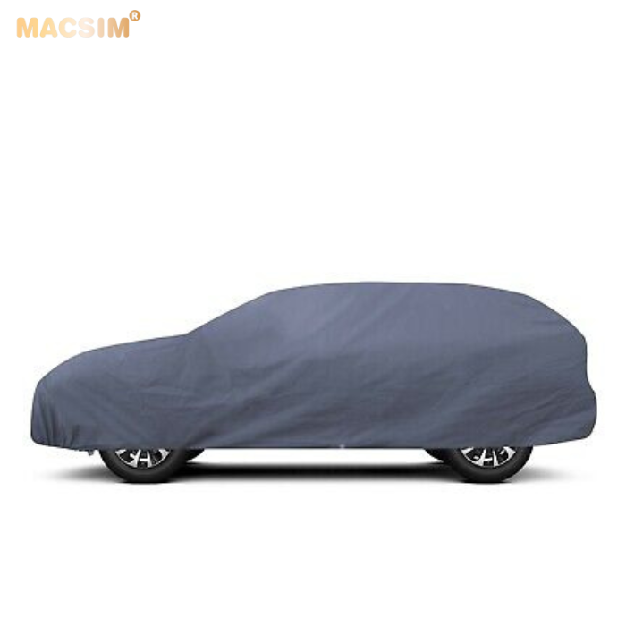 Bạt phủ ô tô chất liệu vải không dệt cao cấp thương hiệu MACSIM dành cho hãng xe Cadillac màu ghi - bạt phủ trong nhà và ngoài trời