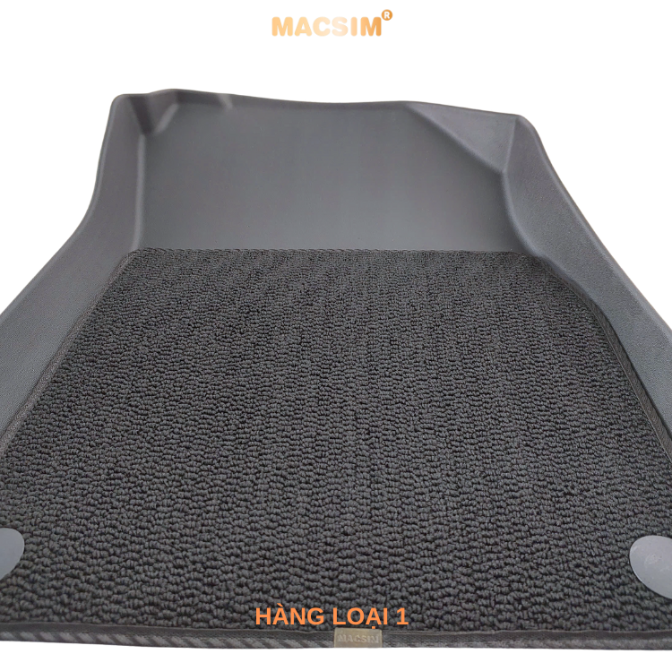 Thảm lót sàn ô tô 2 lớp cao cấp dành cho xe Kia Sonet (sd3) nhãn hiệu Macsim -  ( Giảm giá nhưng chất lượng không giảm)