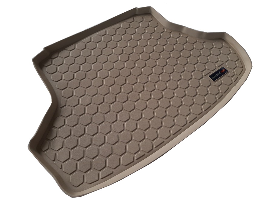 Thảm lót cốp xe ô tô LEXUS ES 2012-2018 nhãn hiệu Macsim chất liệu TPV cao cấp màu be(1218)