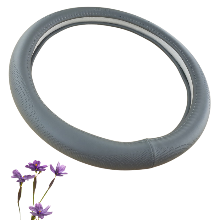 Bọc vô lăng cao cấp Macsim L202 màu ghi