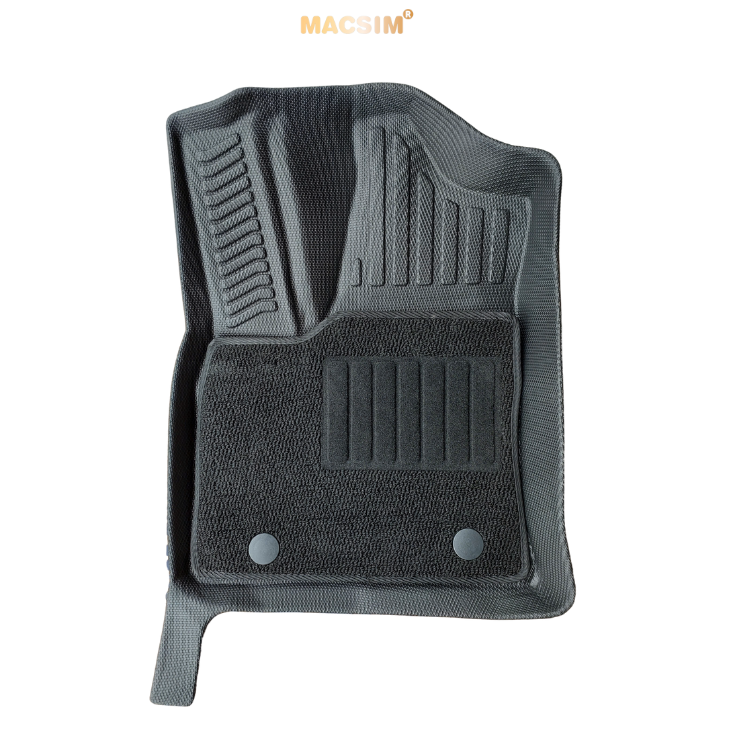 Thảm lót sàn ô tô (2 lớp)cao cấp dành cho xe Land cruiser LC300 2022+/ Lexus LX600 (sd2) nhãn hiệu Macsim chất liệu TPE màu đen