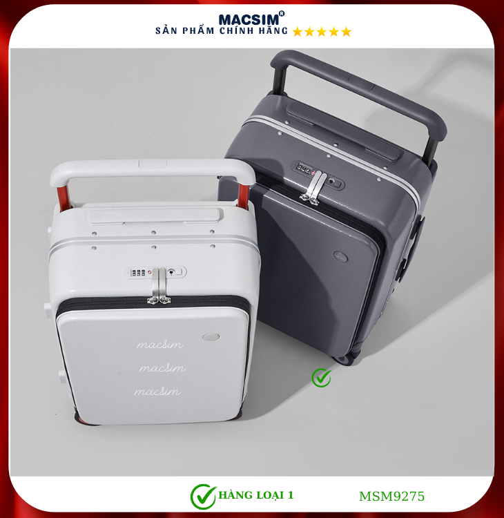 Vali cao cấp Macsim MiXi MSM9275 - Hàng loại 1