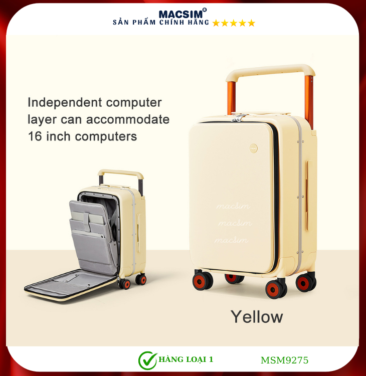 Vali cao cấp Macsim MiXi MSM9275 - Hàng loại 1