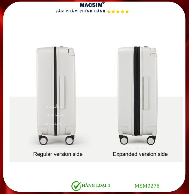 Vali cao cấp Macsim MiXi MSM9276 - Hàng loại 1