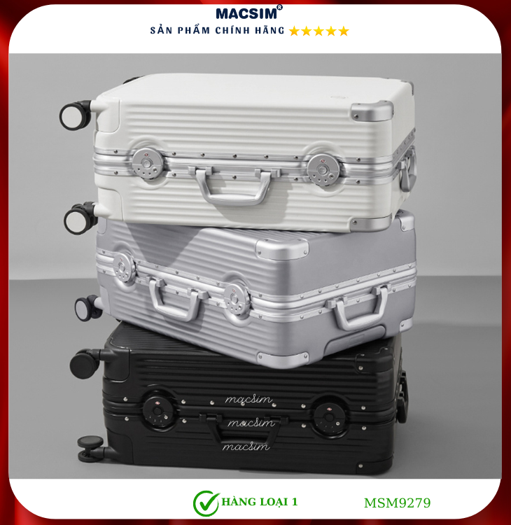 Vali cao cấp Macsim MiXi MSM9279 - Hàng loại 1