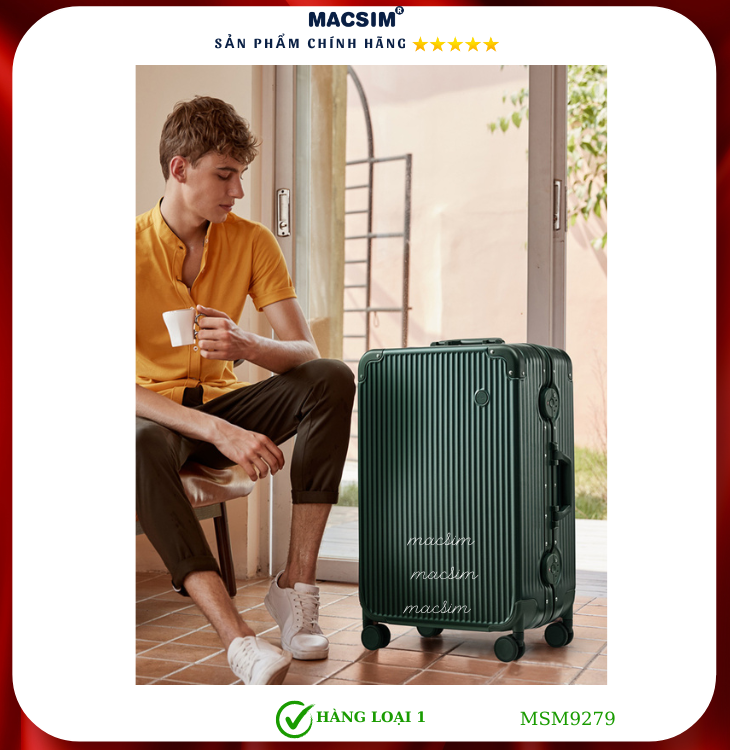 Vali cao cấp Macsim MiXi MSM9279 - Hàng loại 1