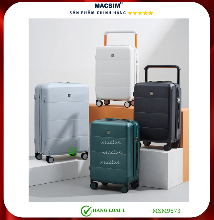 Vali cao cấp Macsim Hanke MSH9873 - Hàng loại 1