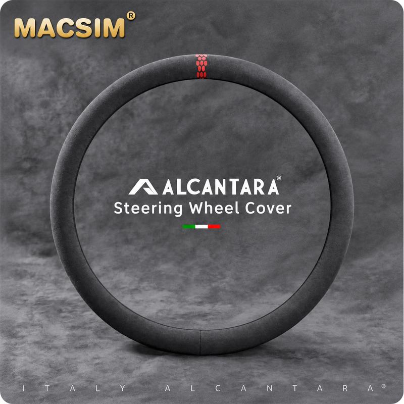 Bọc vô lăng da Alcantara  lõi Silicon mã AlC83