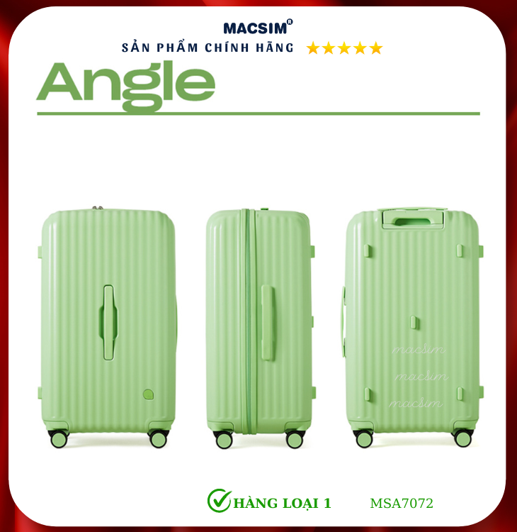 Vali cao cấp Macsim Aji MSA7072 - Hàng loại 1