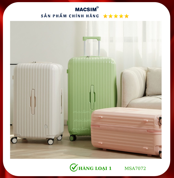 Vali cao cấp Macsim Aji MSA7072 - Hàng loại 1