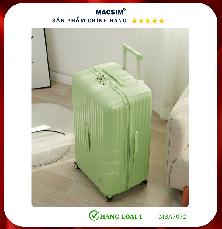Vali cao cấp Macsim Aji MSA7072 - Hàng loại 1