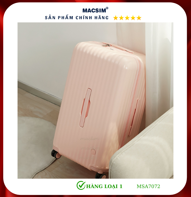 Vali cao cấp Macsim Aji MSA7072 - Hàng loại 1