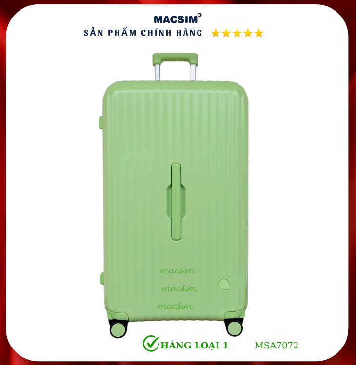 Vali cao cấp Macsim Aji MSA7072 - Hàng loại 1