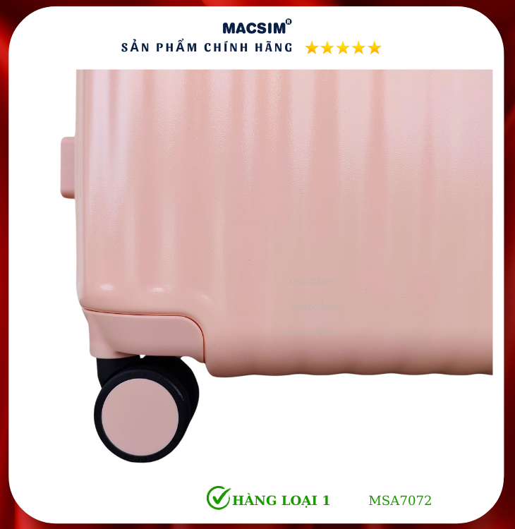 Vali cao cấp Macsim Aji MSA7072 - Hàng loại 1