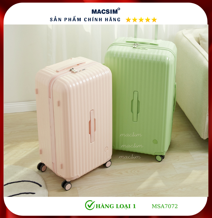Vali cao cấp Macsim Aji MSA7072 - Hàng loại 1