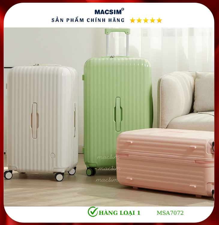 Vali cao cấp Macsim Aji MSA7072 - Hàng loại 1