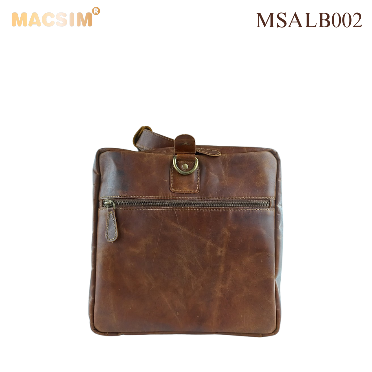 Túi Da Thật Macsim MSALB002– Da Bò Nguyên Miếng Loại 1 | Cổ Điển – Bền Bỉ – Sang Trọng