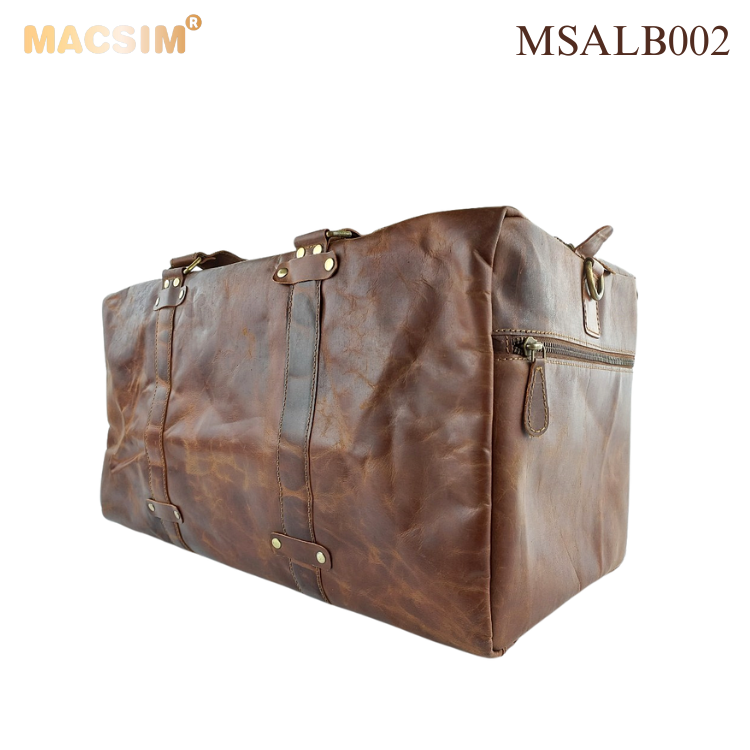 Túi Da Thật Macsim MSALB002– Da Bò Nguyên Miếng Loại 1 | Cổ Điển – Bền Bỉ – Sang Trọng