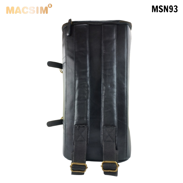 [Túi Da Thật Du Lịch Macsim MSN93 – Da Bò Nguyên Miếng | Cổ Điển – Thủ Công – Chính Hãng]