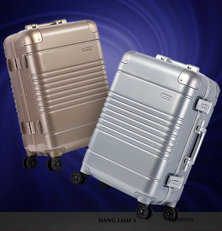 Vali cao cấp Macsim Smooire MSSM368cỡ 20 inch màu gold - Hàng loại 1