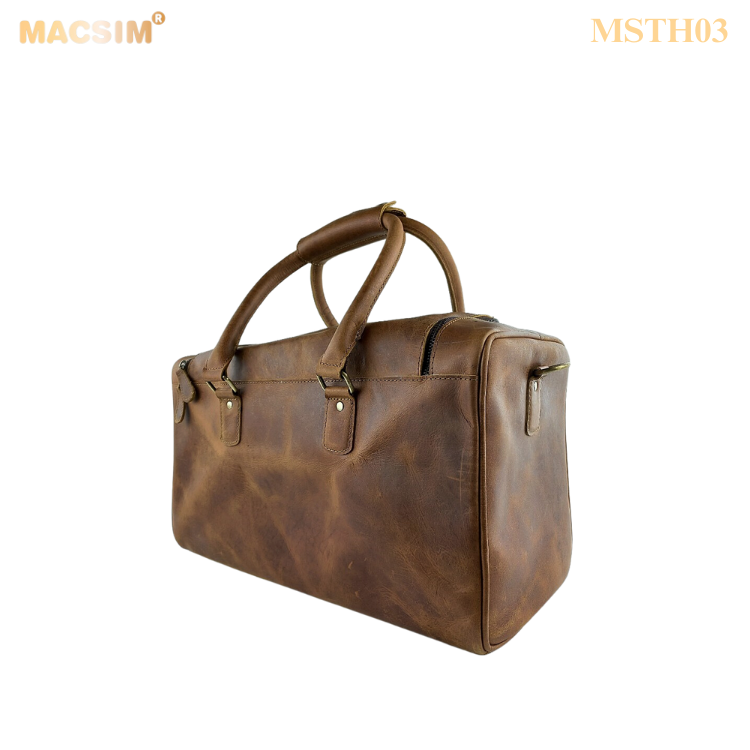 Túi Da Thật Macsim MSTH03 – Da Bò Nguyên Miếng Loại 1 | Cổ Điển – Bền Bỉ – Sang Trọng